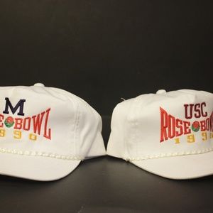 Accessories | Vintage Rose Bowl Hat Lot 